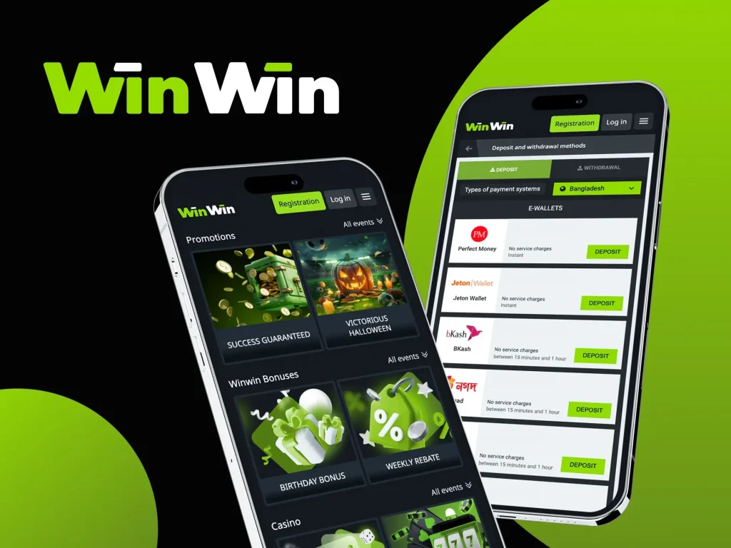 WinWin APK faylini Android telefonga yuklab olish jarayoni